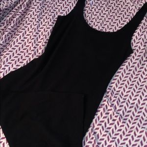 Forever 21 Black Midi Body-con Dress